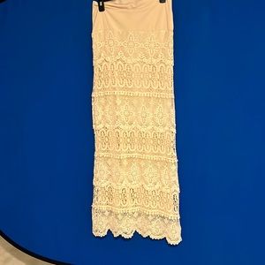Beautiful crochet maxi skirt size medium